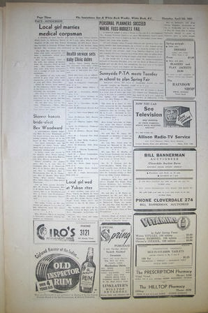 The Semiahmoo Sun and White Rock Weekly, April 05, 1951 (Page 3)