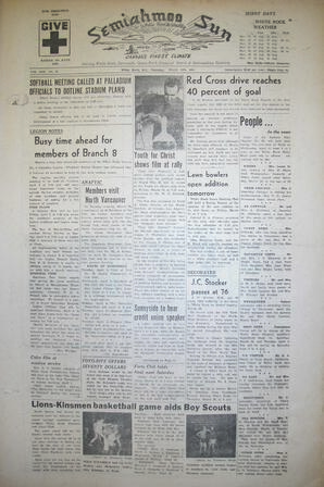 The Semiahmoo Sun and White Rock Weekly, March 29, 1951 (Page 1)