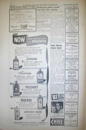 The Semiahmoo Sun and White Rock Weekly, March 15, 1951 (Page 10)