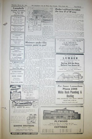 The Semiahmoo Sun and White Rock Weekly, March 08, 1951 (Page 11)