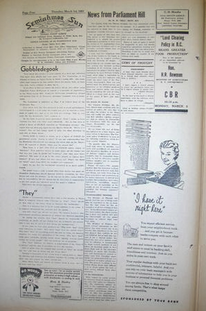 The Semiahmoo Sun and White Rock Weekly, March 01, 1951 (Page 4)