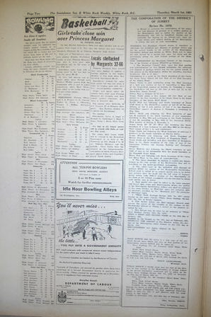 The Semiahmoo Sun and White Rock Weekly, March 01, 1951 (Page 2)