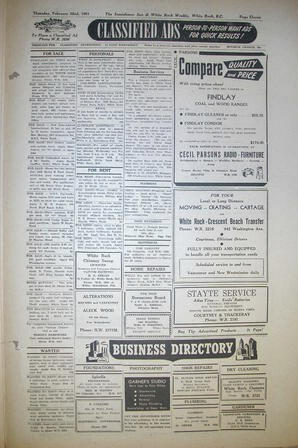 The Semiahmoo Sun and White Rock Weekly, February 22, 1951 (Page 11)