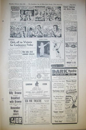 The Semiahmoo Sun and White Rock Weekly, February 22, 1951 (Page 7)