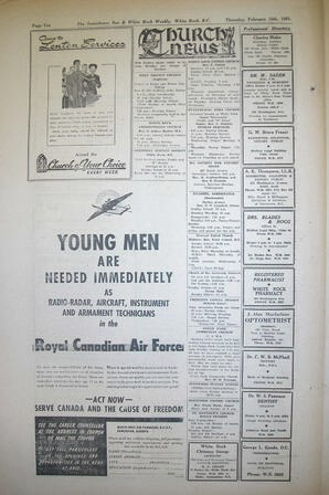 The Semiahmoo Sun and White Rock Weekly, February 15, 1951 (Page 10)