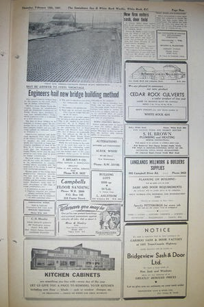 The Semiahmoo Sun and White Rock Weekly, February 15, 1951 (Page 9)