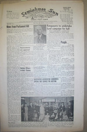 The Semiahmoo Sun and White Rock Weekly, February 08, 1951 (Page 1)