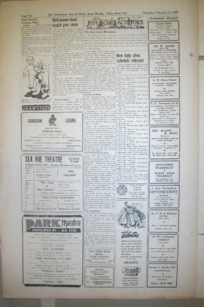 The Semiahmoo Sun and White Rock Weekly, February 01, 1951 (Page 10)