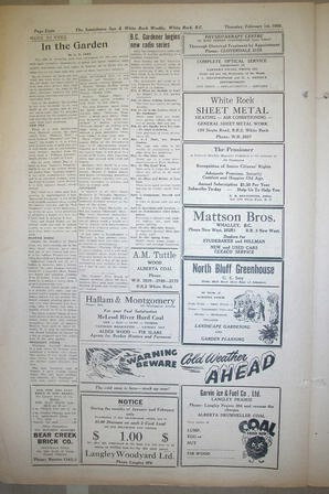 The Semiahmoo Sun and White Rock Weekly, February 01, 1951 (Page 8)