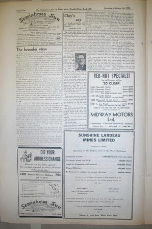 The Semiahmoo Sun and White Rock Weekly, February 01, 1951 (Page 4)