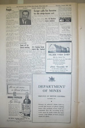The Semiahmoo Sun and White Rock Weekly, January 25, 1951 (Page 6)