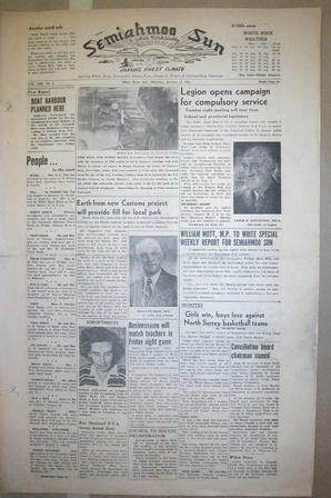 The Semiahmoo Sun and White Rock Weekly, January 25, 1951 (Page 1)
