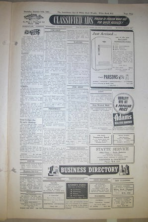 The Semiahmoo Sun and White Rock Weekly, January 11, 1951 (Page 9)