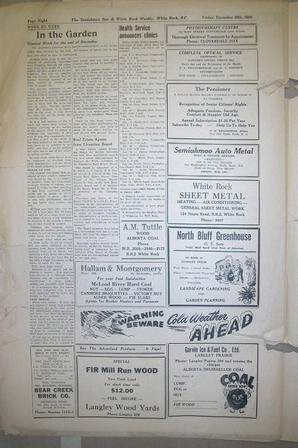 The Semiahmoo Sun and White Rock Weekly, December 29, 1950 (Page 8)