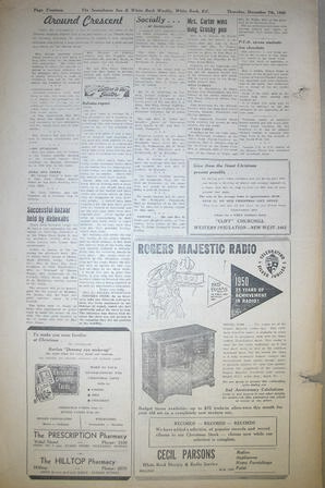 The Semiahmoo Sun and White Rock Weekly, December 07, 1950 (Page 14)