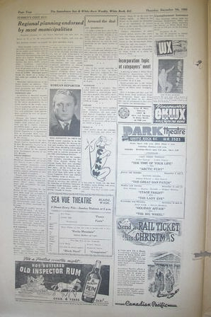 The Semiahmoo Sun and White Rock Weekly, December 07, 1950 (Page 4)
