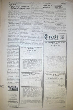 The Semiahmoo Sun and White Rock Weekly, December 07, 1950 (Page 3)