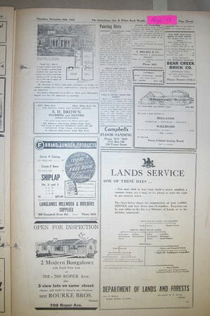 The Semiahmoo Sun and White Rock Weekly, November 30, 1950 (Page 13)