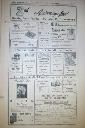 The Semiahmoo Sun and White Rock Weekly, November 30, 1950 (Page 5)