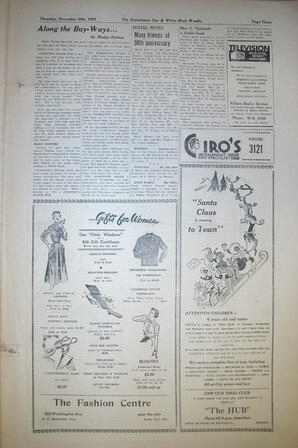 The Semiahmoo Sun and White Rock Weekly, November 30, 1950 (Page 3)