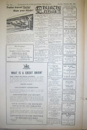 The Semiahmoo Sun and White Rock Weekly, November 16, 1950 (Page 10)
