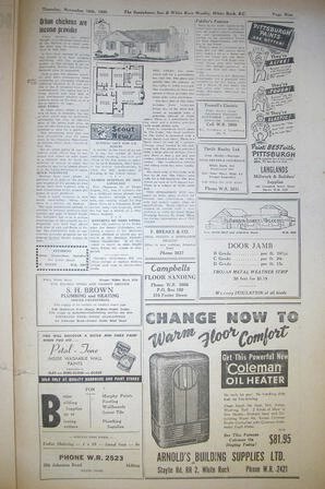 The Semiahmoo Sun and White Rock Weekly, November 16, 1950 (Page 9)