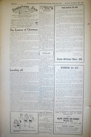 The Semiahmoo Sun and White Rock Weekly, November 16, 1950 (Page 4)