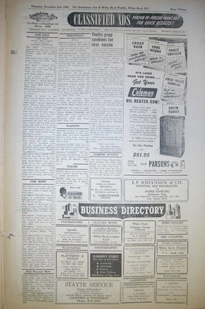 The Semiahmoo Sun and White Rock Weekly, November 02, 1950 (Page 15)