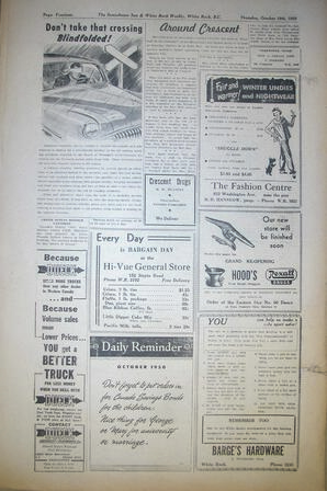 The Semiahmoo Sun and White Rock Weekly, October 19, 1950 (Page 14)