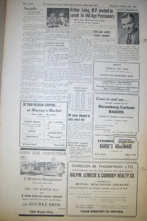 The Semiahmoo Sun and White Rock Weekly, October 12, 1950 (Page 12)