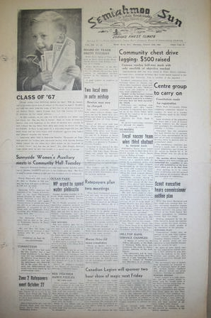 The Semiahmoo Sun and White Rock Weekly, October 12, 1950 (Page 1)