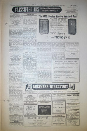 The Semiahmoo Sun and White Rock Weekly, September 28, 1950 (Page 11)