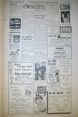 The Semiahmoo Sun and White Rock Weekly, September 28, 1950 (Page 7)