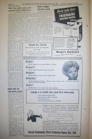The Semiahmoo Sun and White Rock Weekly, September 28, 1950 (Page 6)