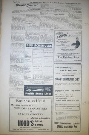 The Semiahmoo Sun and White Rock Weekly, September 21, 1950 (Page 12)