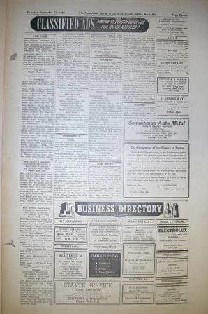 The Semiahmoo Sun and White Rock Weekly, September 21, 1950 (Page 11)