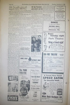 The Semiahmoo Sun and White Rock Weekly, September 21, 1950 (Page 6)