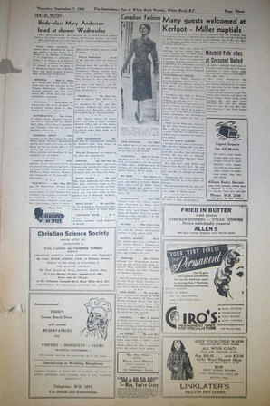 The Semiahmoo Sun and White Rock Weekly, September 07, 1950 (Page 3)