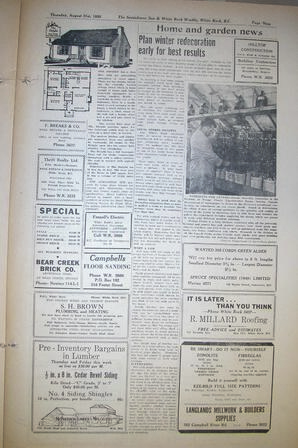 The Semiahmoo Sun and White Rock Weekly, August 31, 1950 (Page 9)