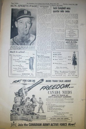 The Semiahmoo Sun and White Rock Weekly, August 24, 1950 (Page 12)