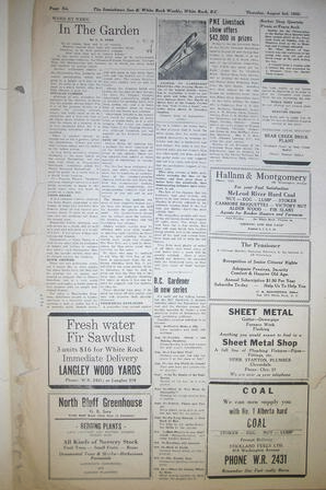 The Semiahmoo Sun and White Rock Weekly, August 03, 1950 (Page 6)