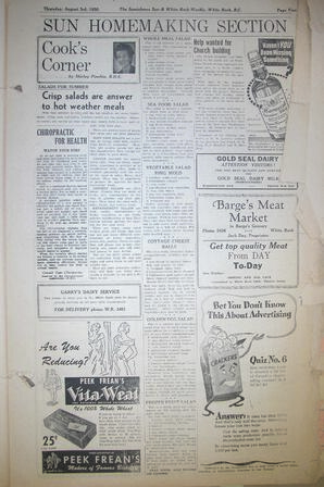 The Semiahmoo Sun and White Rock Weekly, August 03, 1950 (Page 5)