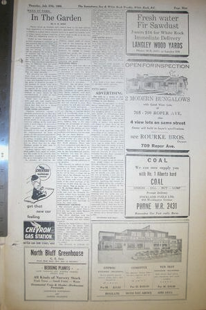 The Semiahmoo Sun and White Rock Weekly, July 27, 1950 (Page 9)