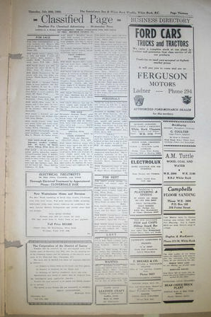 The Semiahmoo Sun and White Rock Weekly, July 20, 1950 (Page 13)