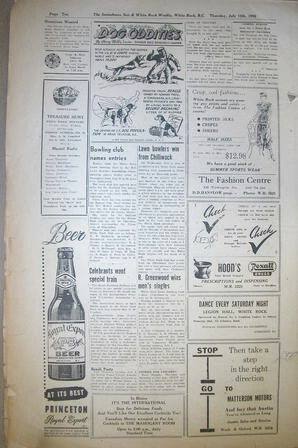 The Semiahmoo Sun and White Rock Weekly, July 13, 1950 (Page 10)