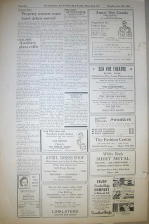The Semiahmoo Sun and White Rock Weekly, June 15, 1950 (Page 10)