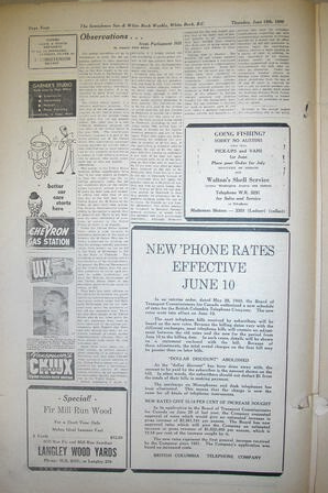 The Semiahmoo Sun and White Rock Weekly, June 15, 1950 (Page 4)