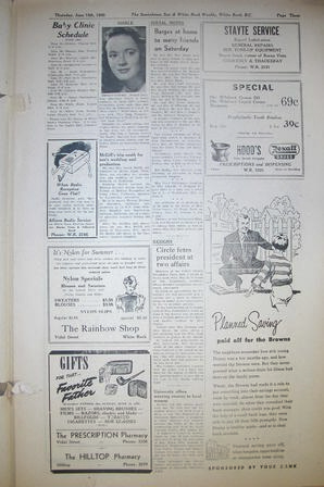 The Semiahmoo Sun and White Rock Weekly, June 15, 1950 (Page 3)