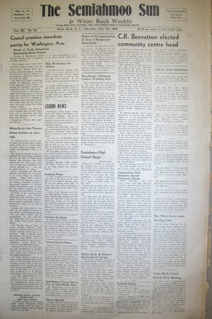 The Semiahmoo Sun and White Rock Weekly, June 08, 1950 (Page 1)
