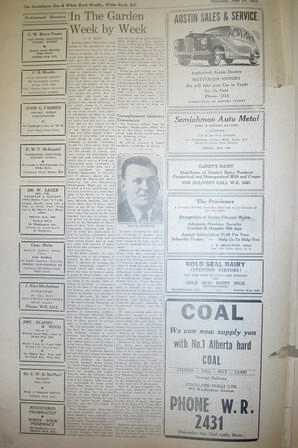 The Semiahmoo Sun and White Rock Weekly, June 01, 1950 (Page 6)